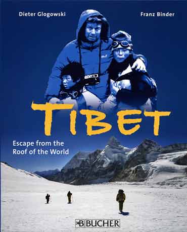 
Tibet Refugees On Nangpa La Pass In Nepal - Tibet: Escape From The Roof Of The World by Dieter Glogowksi book cover
